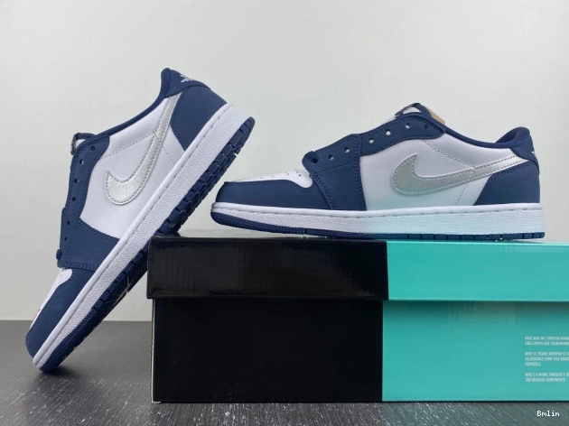 Bmlin Midnight Navy CJ7891-400 1 SB Low Jordan 0709